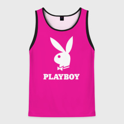 Мужская майка 3D Pink Playboy