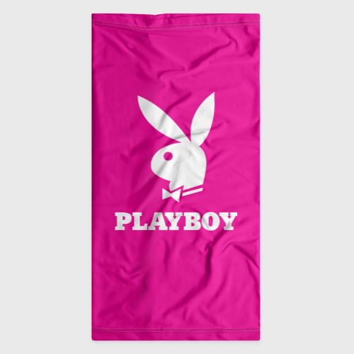 Бандана-труба 3D Pink Playboy, цвет 3D печать - фото 7