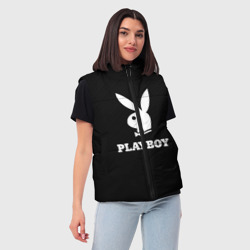 Женский жилет утепленный 3D Playboy Плейбой - фото 2