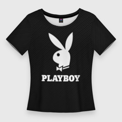 Женская футболка 3D Slim Playboy Плейбой