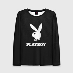 Женский лонгслив 3D Playboy Плейбой