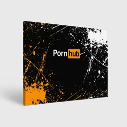 Холст прямоугольный Pornhub Порнхаб