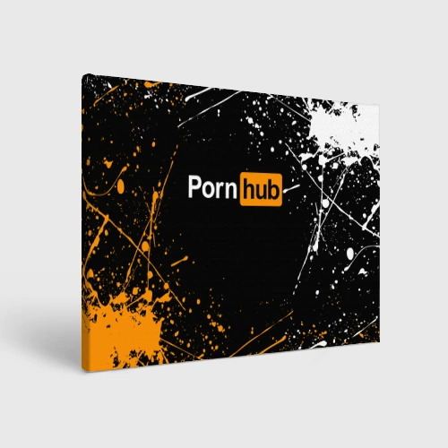 Холст прямоугольный Pornhub Порнхаб