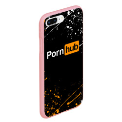 Чехол для iPhone 7Plus/8 Plus матовый Pornhub Порнхаб - фото 2