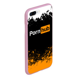 Чехол для iPhone 7Plus/8 Plus матовый Pornhub Порнхаб - фото 2