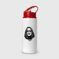 Бутылка для воды с трубочкой Ozzy Osbourne