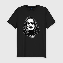 Ozzy Osbourne – Мужская футболка хлопок Slim с принтом купить
