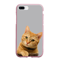 Чехол для iPhone 7Plus/8 Plus матовый Рыжий котик