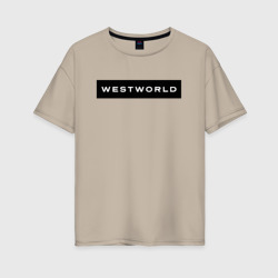 Женская футболка хлопок Oversize Westworld