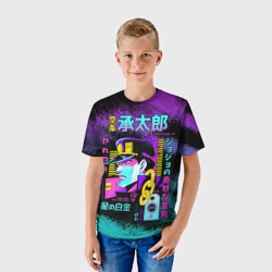 Детская футболка 3D Приключения ДжоДжо - фото 2