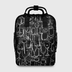 Женский рюкзак 3D Стеклянный бармен