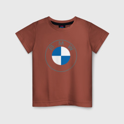 Детская футболка хлопок BMW logo 2020 БМВ лого 2020