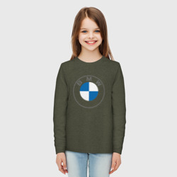 Детский лонгслив хлопок BMW logo 2020 БМВ лого 2020 - фото 2