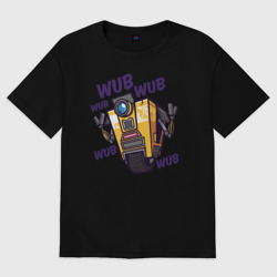 Женская футболка хлопок Oversize Borderlands