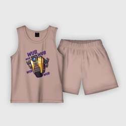 Детская пижама с шортами хлопок Borderlands