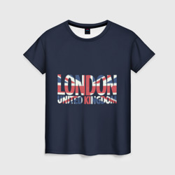 Женская футболка 3D Лондон