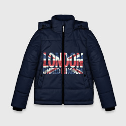 Зимняя куртка для мальчиков 3D Лондон