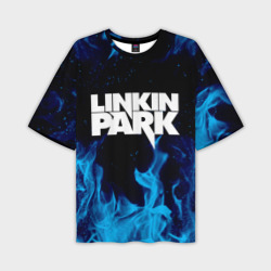 Мужская футболка oversize 3D Linkin Park Линкин Парк