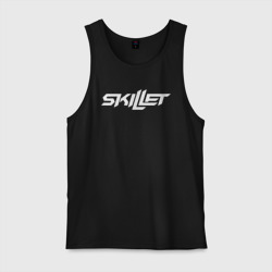 Мужская майка хлопок Skillet Logo Скиллет лого