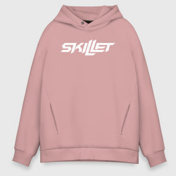 Мужское худи Oversize хлопок Skillet Logo Скиллет лого