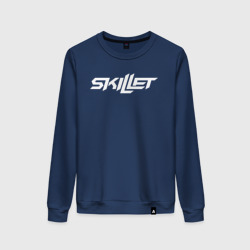 Женский свитшот хлопок Skillet Logo Скиллет лого