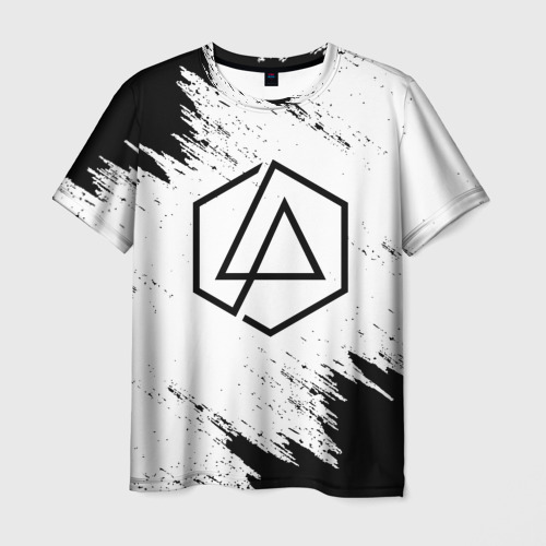 Мужская футболка с принтом Linkin Park, вид спереди №1