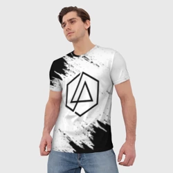 Мужская футболка 3D Linkin Park - фото 2