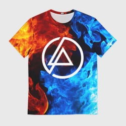 Мужская футболка 3D Linkin Park Линкин Парк