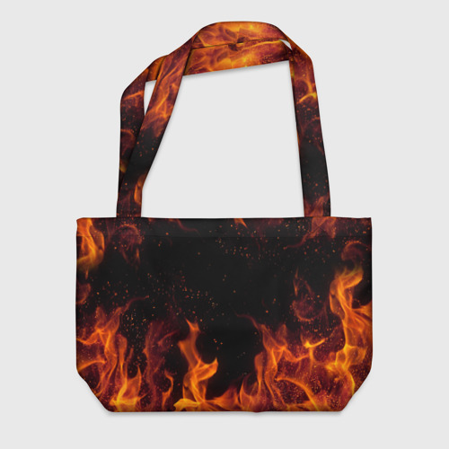 Пляжная сумка 3D Linkin Park in fire - фото 2