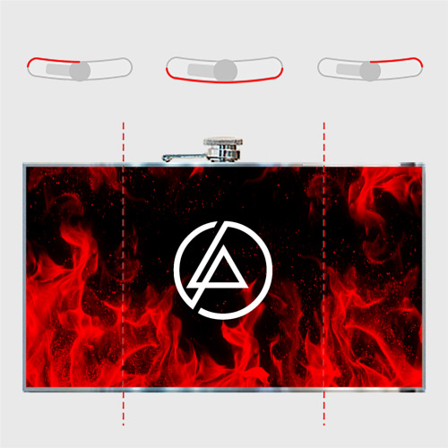 Фляга Linkin park emblem - фото 5
