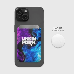 Картхолдер Magsafe магнитный Linkin Park Линкин Парк - фото 2