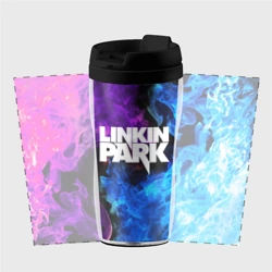 Термокружка-непроливайка Linkin Park Линкин Парк - фото 2