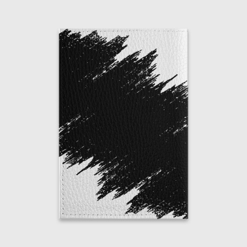 Обложка для паспорта матовая кожа Love death robots LDR, цвет черный - фото 2