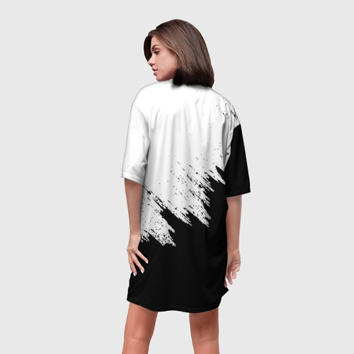 Платье-футболка 3D Louna Лоуна, цвет 3D печать - фото 4