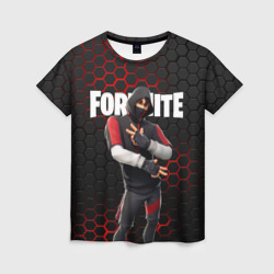 Женская футболка 3D Fortnite IKONIK Фортнайт Иконик