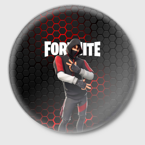 Значок Fortnite IKONIK Фортнайт Иконик, цвет белый