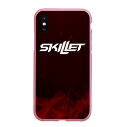 Чехол для iPhone XS Max матовый Skillet