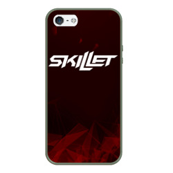 Чехол для iPhone 5/5S матовый Skillet