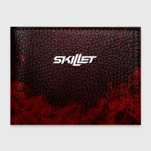 Обложка для студенческого билета Skillet, цвет зеленый