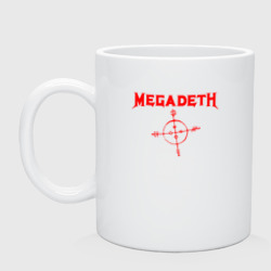 Кружка керамическая Megadeth