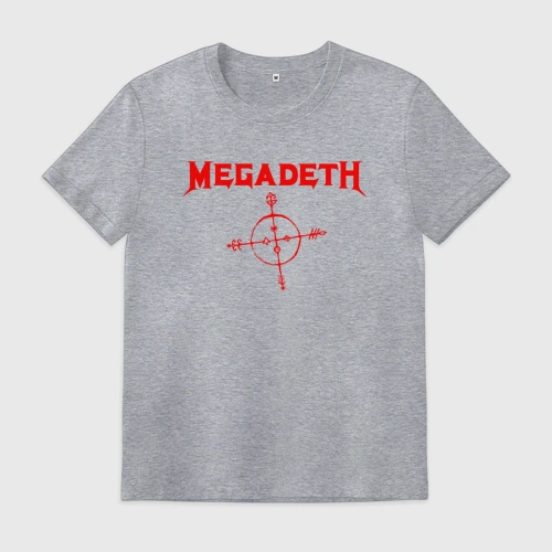 Мужская футболка хлопок Megadeth