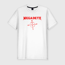 Мужская футболка хлопок Slim Megadeth