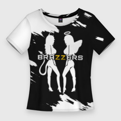 Женская футболка 3D Slim Brazzers demons
