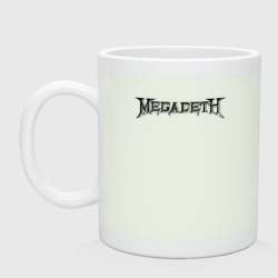 Кружка керамическая Megadeth Мегадеф