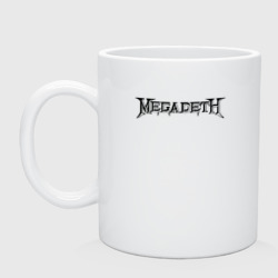 Кружка керамическая Megadeth Мегадеф