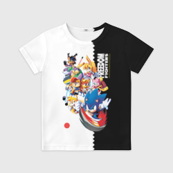Детская футболка 3D Соник
