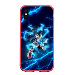 Чехол для iPhone XS Max матовый Sonic Соник