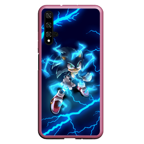 Чехол для Honor 20 Sonic Соник, цвет малиновый