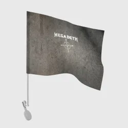 Флаг для автомобиля Megadeth Мегадеф