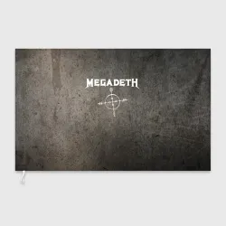 Флаг 3D Megadeth Мегадеф